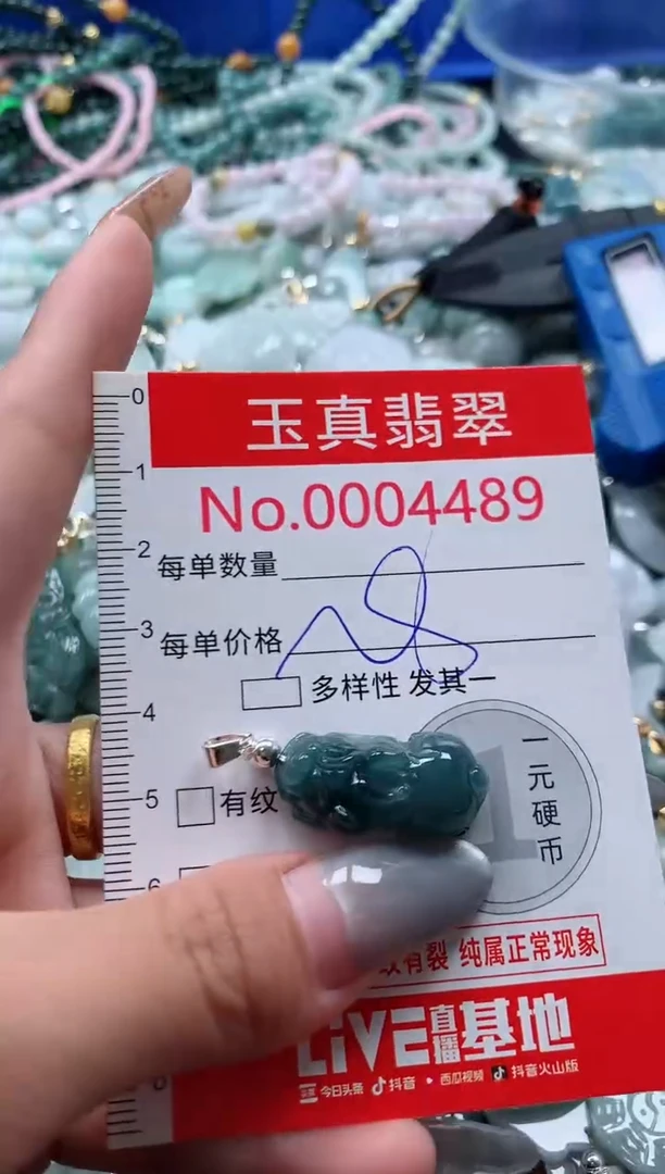 吊坠(不含链)未镶嵌翡翠4489