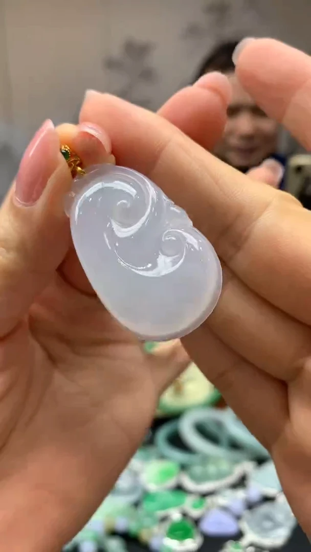 【闪购商品】翡翠颈饰未镶嵌4-天然翡翠