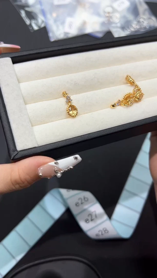 银S925镶嵌吊坠(不含链)黄晶82d多样性发其一【1个】