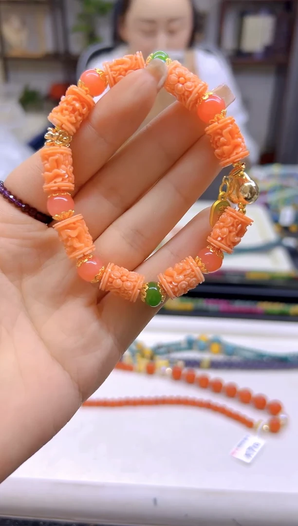 玛瑙/玉髓手链未镶嵌DIY款SX1