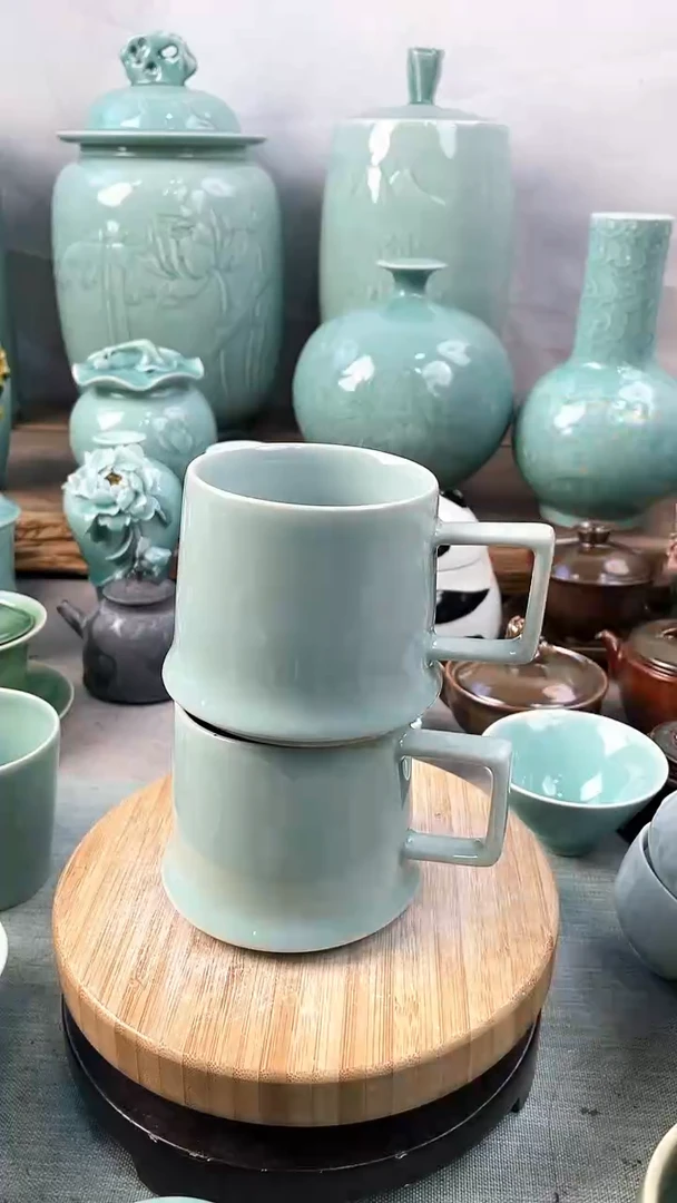 【闪购商品】特价 微瑕 慧仙青瓷