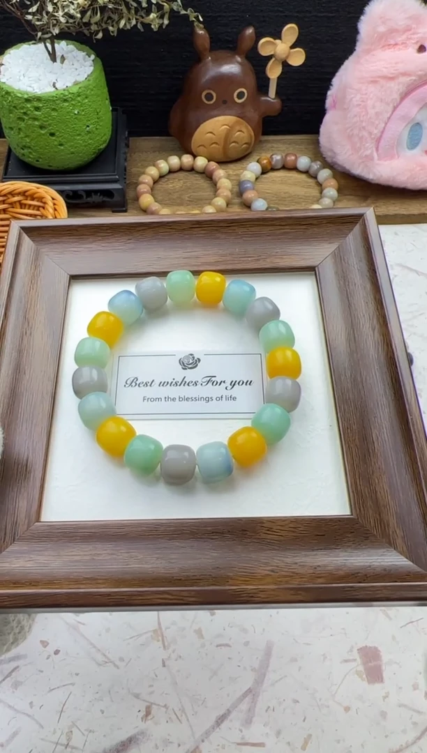 手串菩提根/象牙果卡13干磨正桶七宝