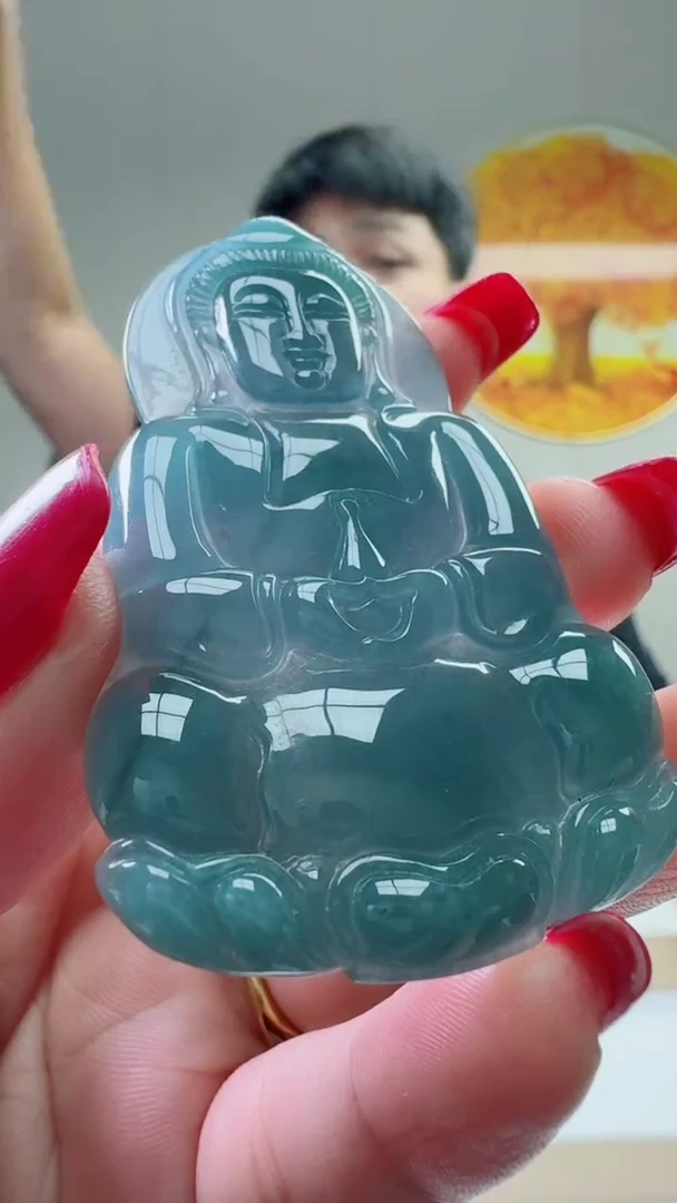 颈饰未镶嵌翡翠天然A货翡翠  多样性随机发其一