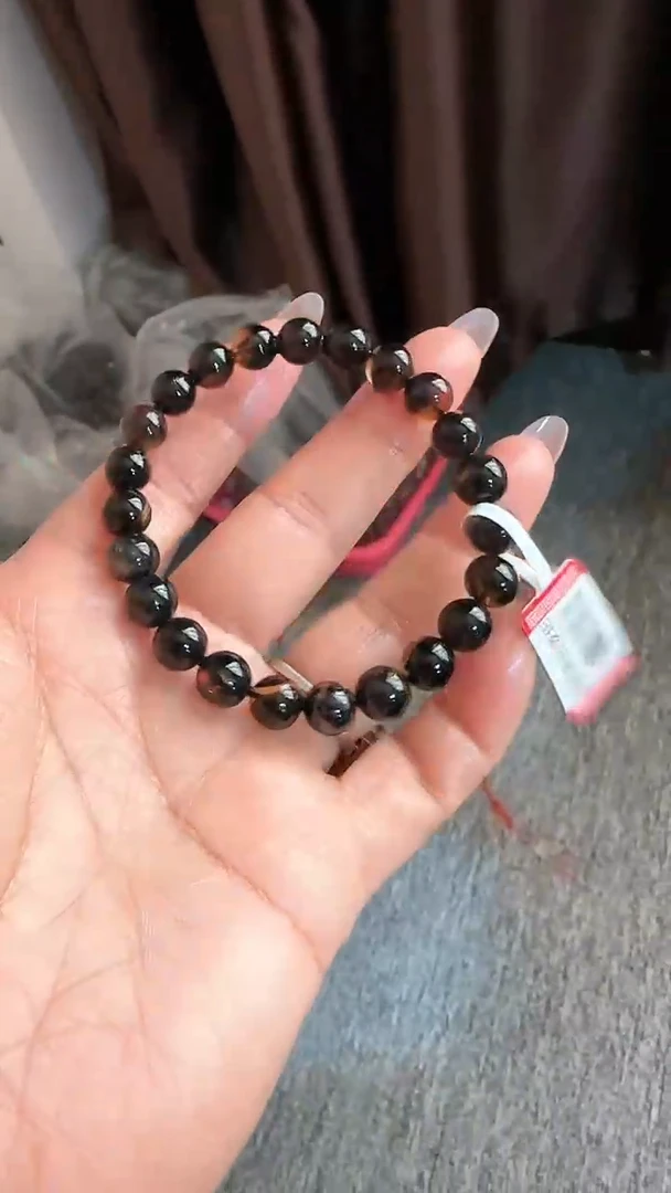 【闪购商品】琥珀手链未镶嵌规格8翁珀手串#44