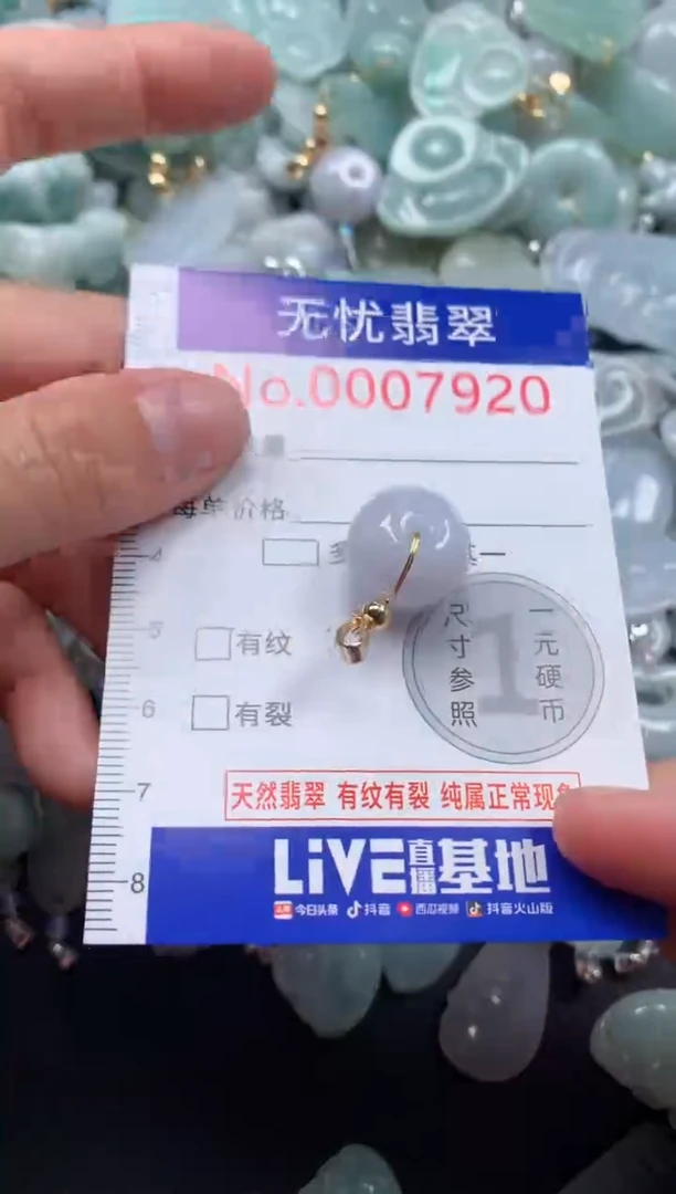 颈饰未镶嵌翡翠7920