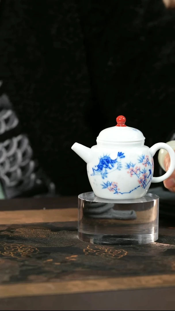 景德镇良朋柴窑壶