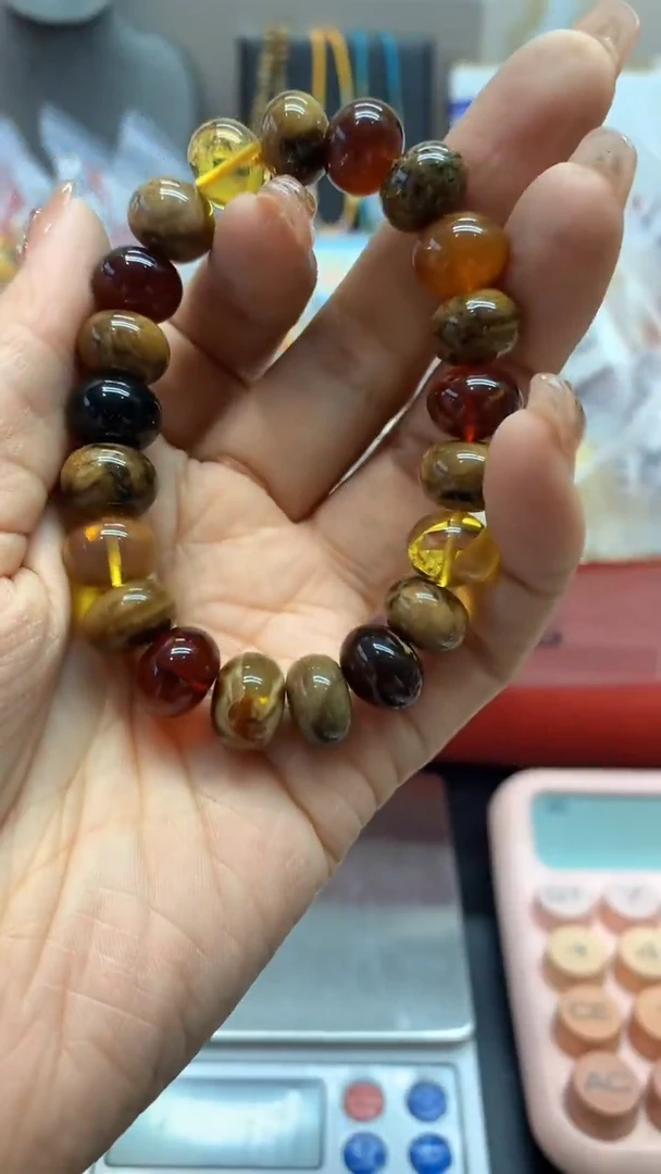【闪购商品】琥珀珠宝奇石未镶嵌114
