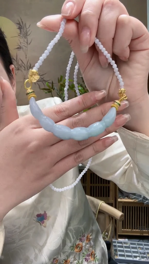 【闪购商品】翡翠耳饰未镶嵌吊坠