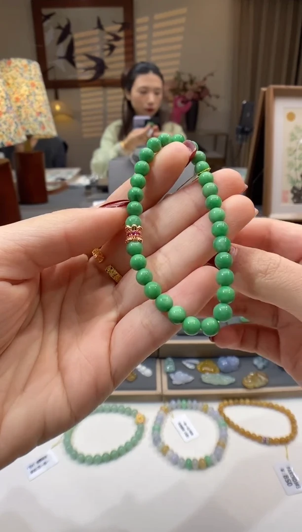 【闪购商品】翡翠手串未镶嵌手串