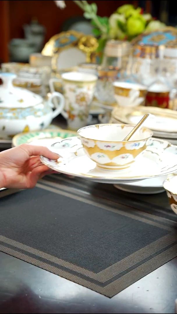 瓷片摆台三件套 福利款