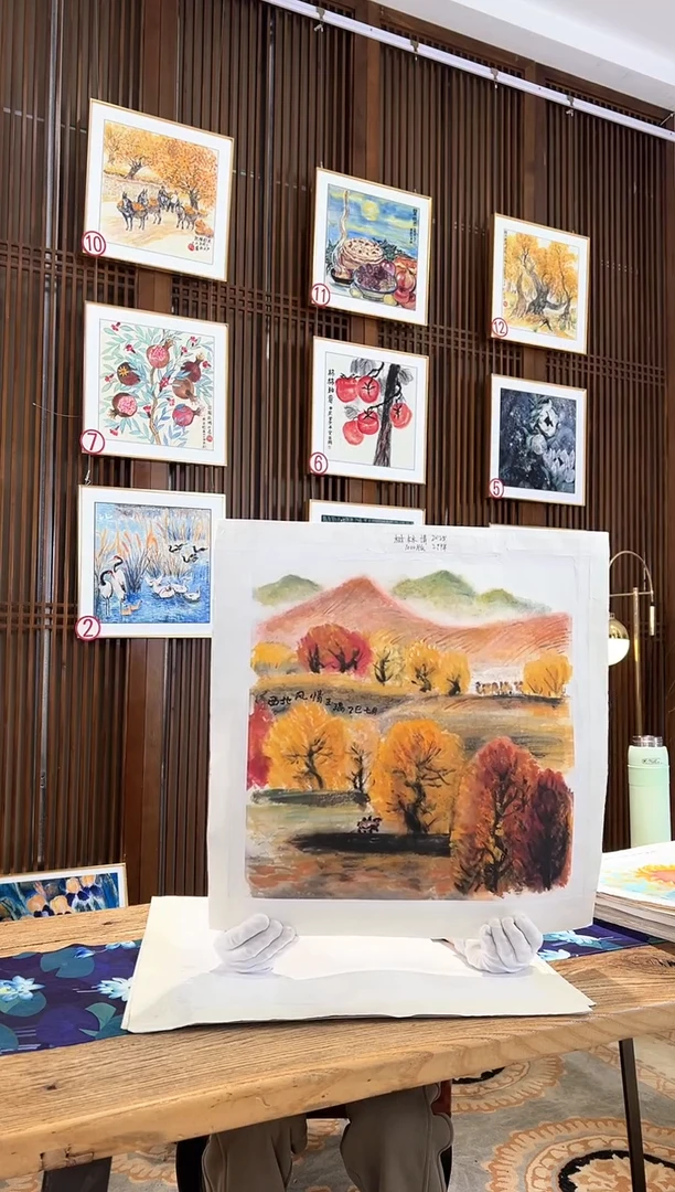 版画耿玉琨名章限量版画S