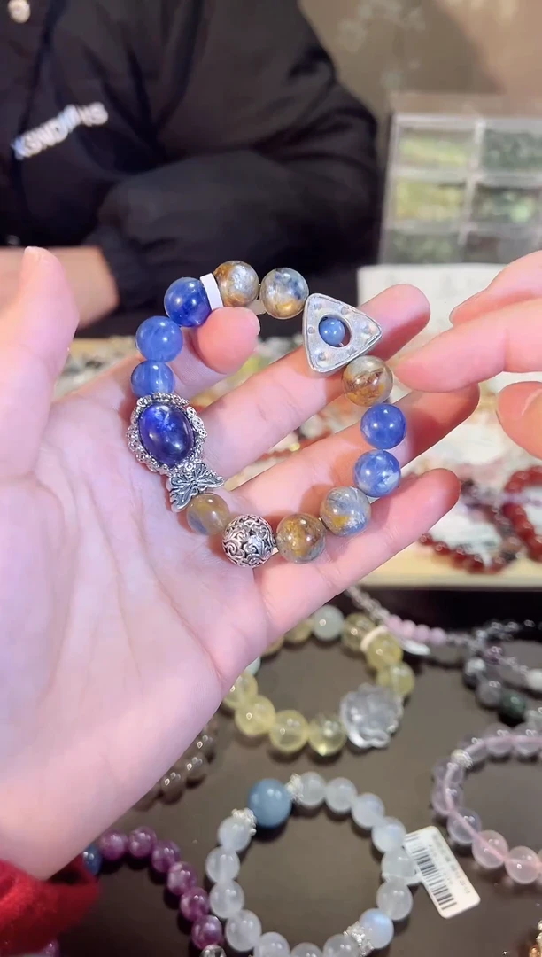 【闪购商品】蓝晶石手串未镶嵌Q617手串