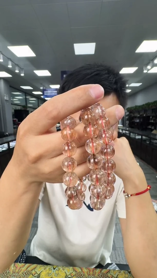水晶手链未镶嵌CK397 约11mm多样式发一件