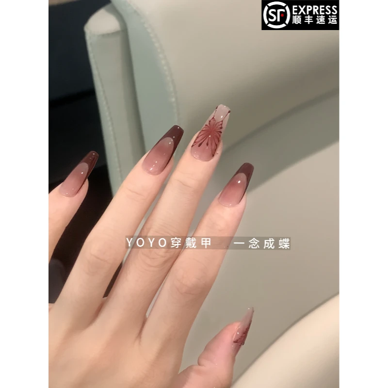 【一念成蝶】纯手工制作清冷轻奢款可拆卸穿戴甲