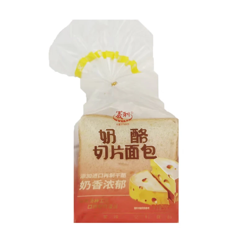 义利奶酪切片面包350g/袋
