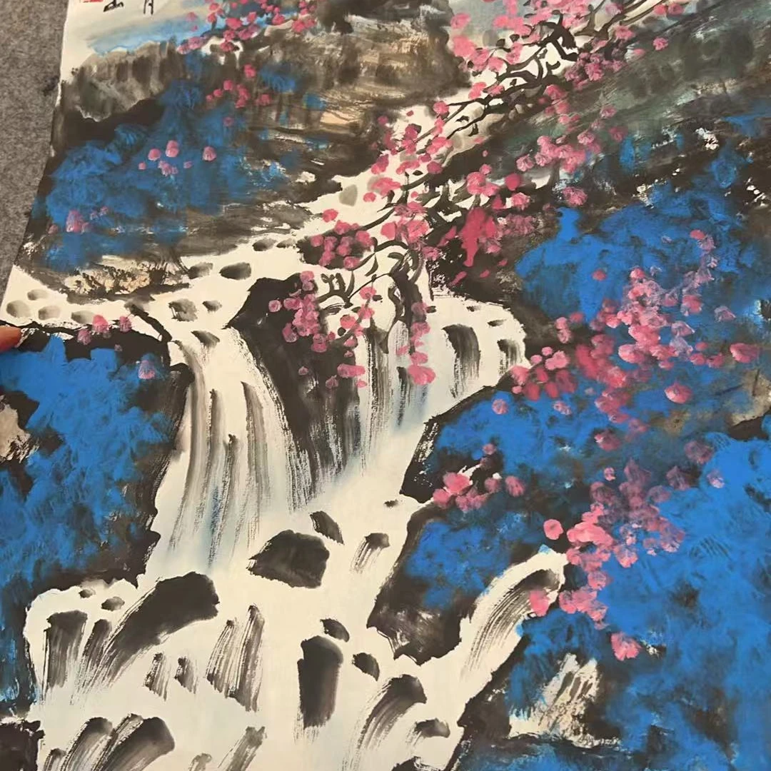 橱窗展示/藏雅文化/孙立芳 老师/宣纸国画/带证书 （展示）