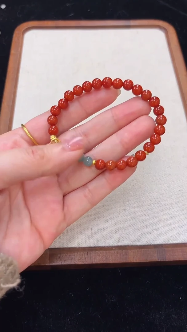 【闪购商品】南红玛瑙手串未镶嵌29南红设计款手串