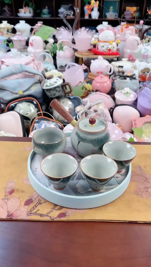 【闪购商品】瓷片茶具：库存仅剩1件
