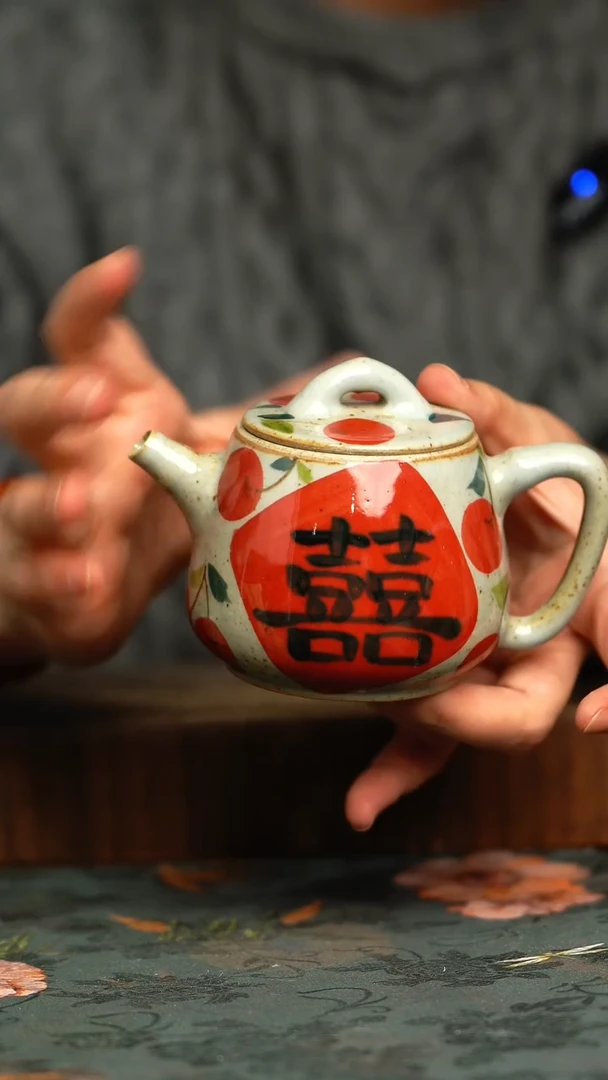 杯釉下彩手工手绘同款陶器