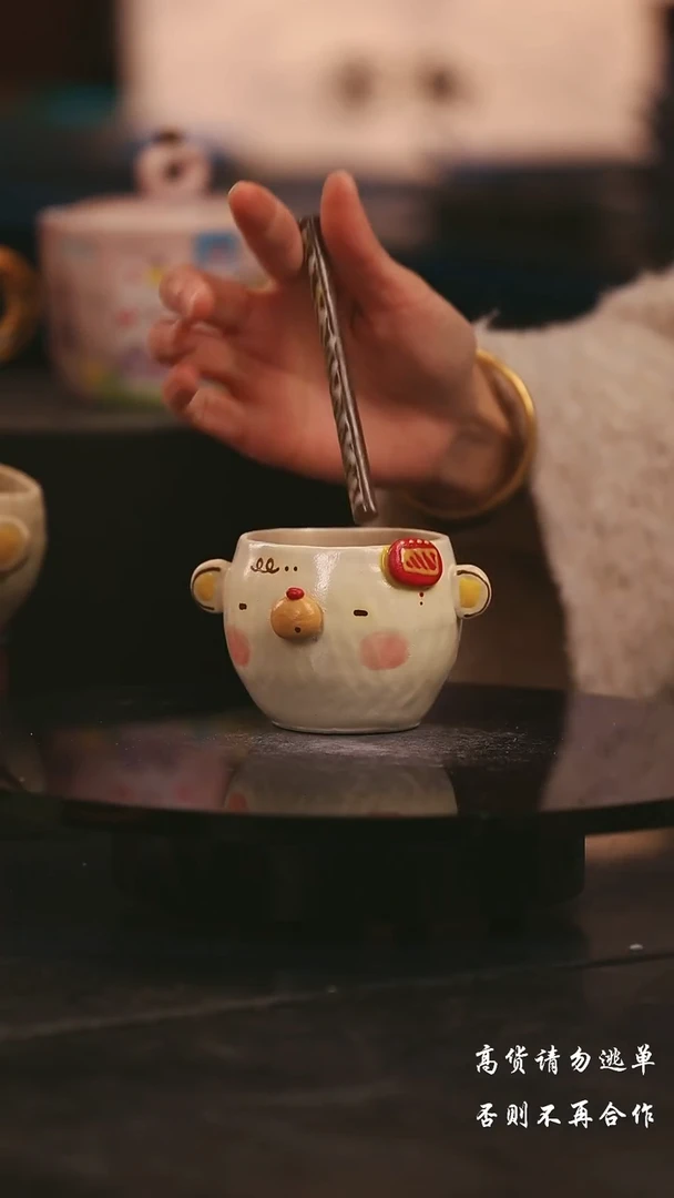 陶瓷景德镇可爱设计师款陶瓷
