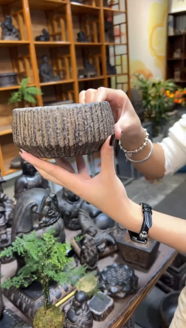 陶土【火山泥】小石钵