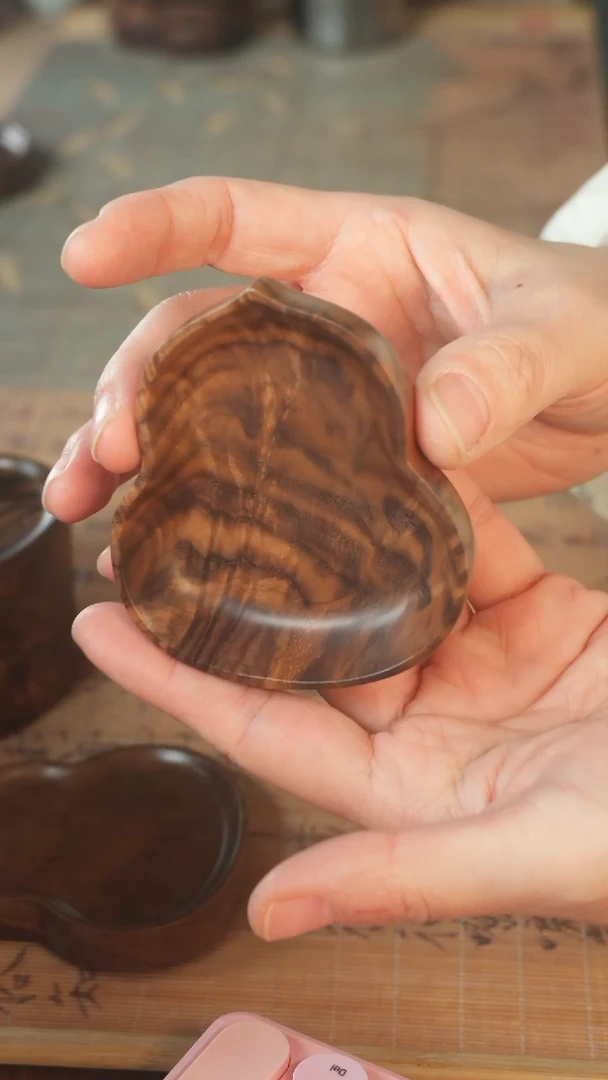 北美黑胡桃木茶盘475