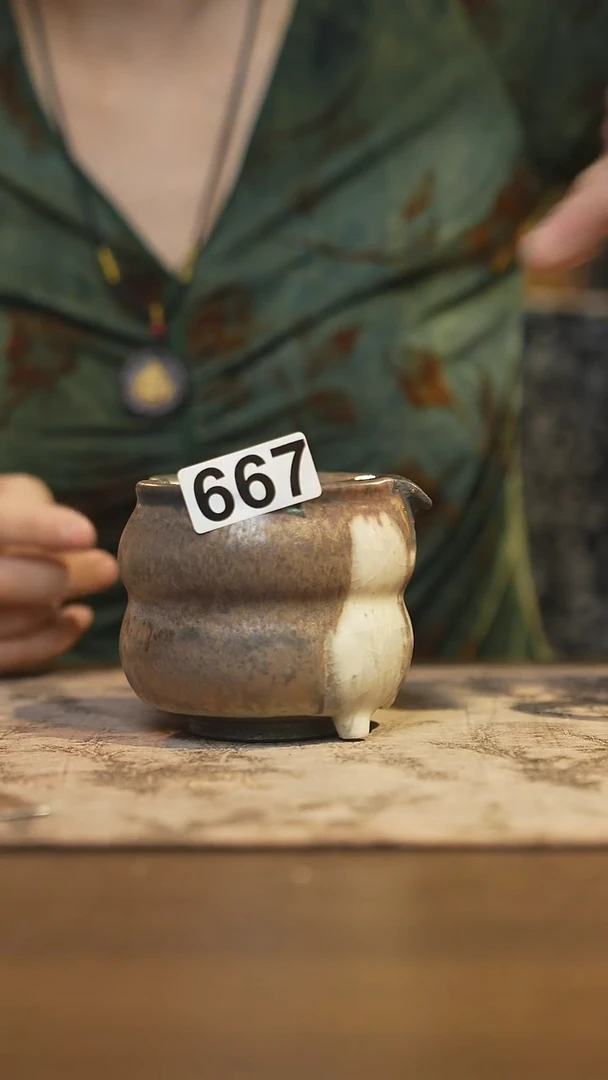 陶瓷茶器茶具公道杯667