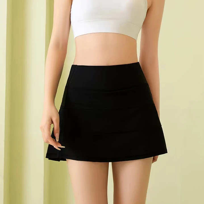 0520-08 女士运动半身裙休闲外穿美感网球裙  6611  XYY
