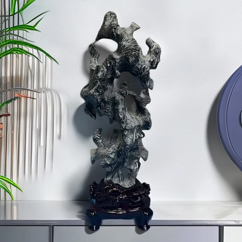 灵壁石客厅书房摆件