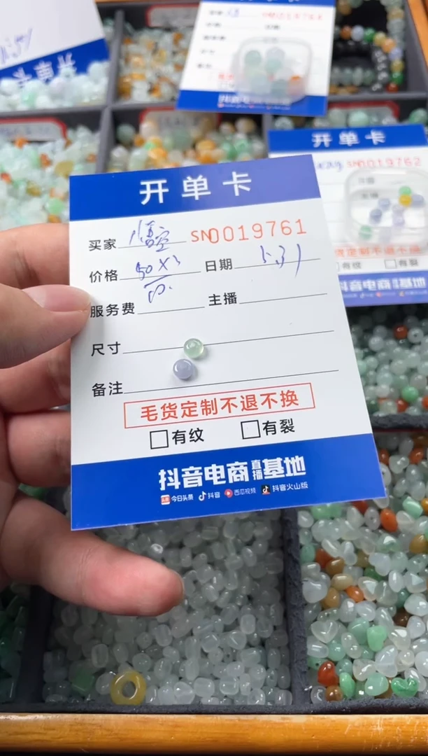 翡翠未镶嵌颈饰00019761