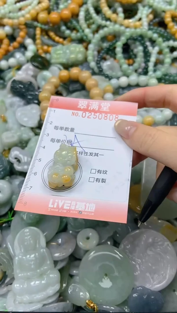 未镶嵌挂件翡翠闪购0250808