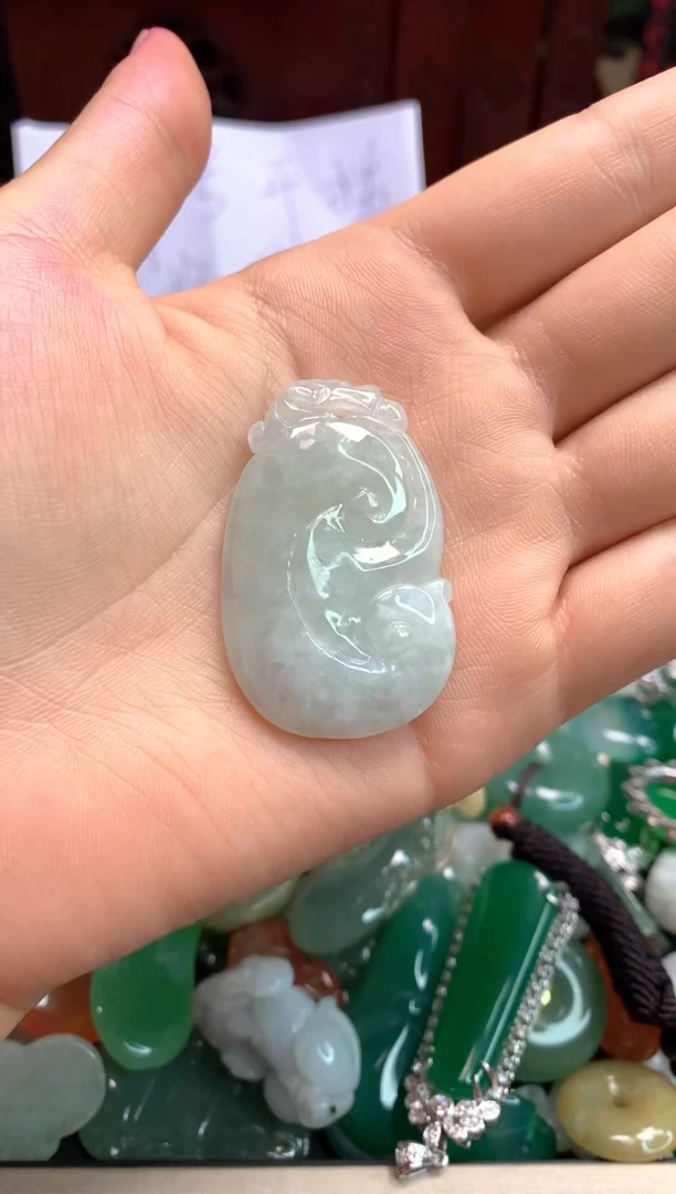 玛瑙/玉髓吊坠(不含链)未镶嵌玉髓挂件