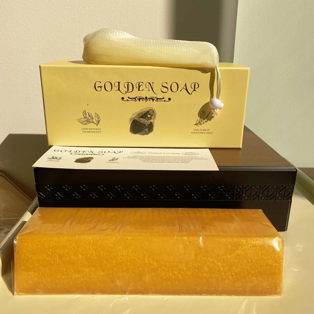 马来西亚S家 黄金皂精油皂抑菌可控油持久留香K