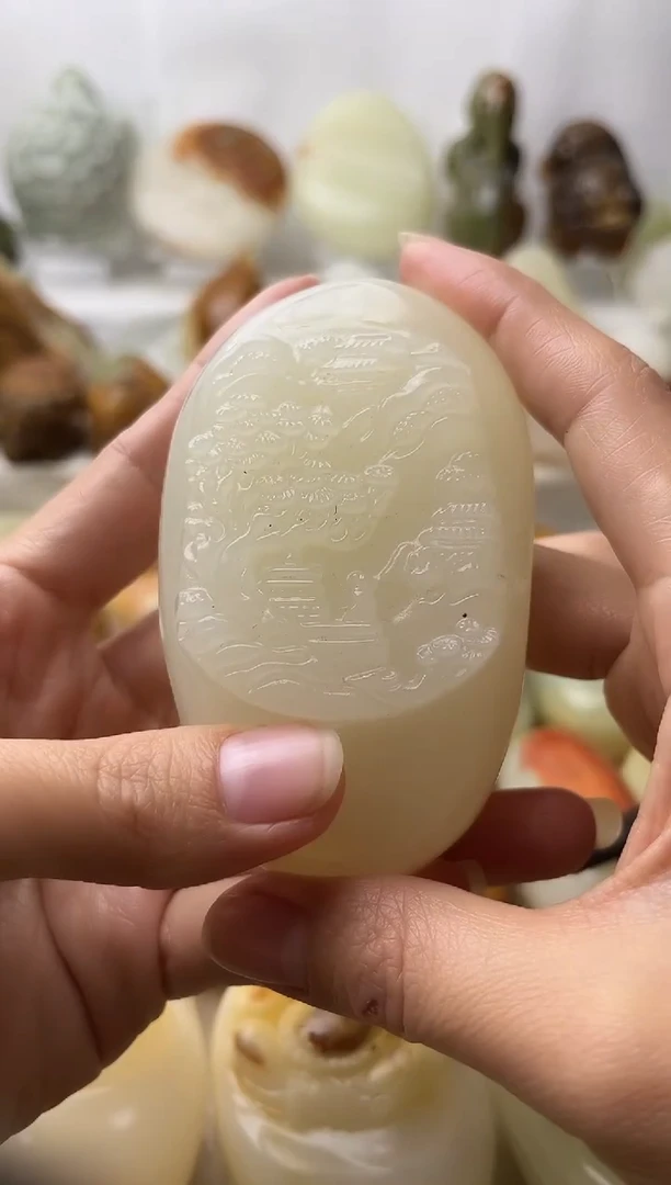 石材古青石棉纹正常不退换山水