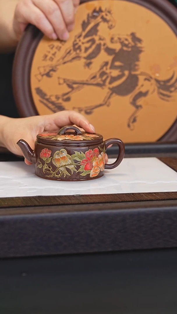 茶壶紫砂宜兴紫砂壶cxf2542