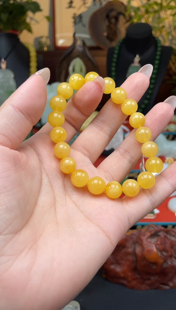 未镶嵌蜜蜡手串手串m032