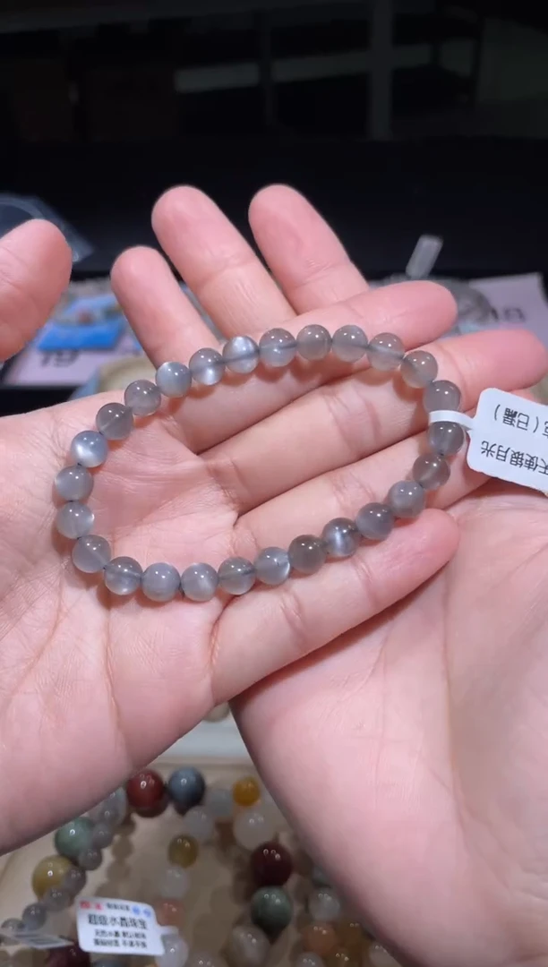 【闪购商品】月光石手链未镶嵌17号四条多样性发货一Q