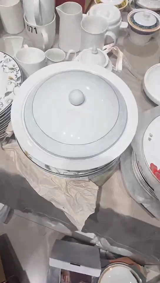 瓷品锅1个隆达骨瓷