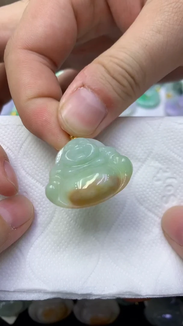 颈饰未镶嵌翡翠天然缅甸翡翠A货