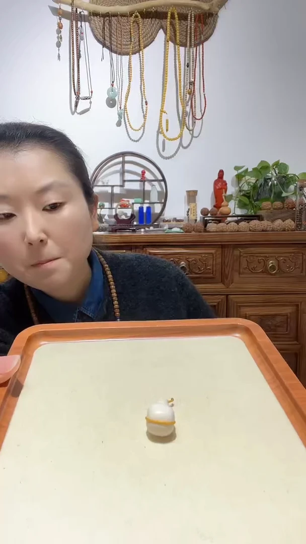 吊坠猛犸象牙精品藏式款三通