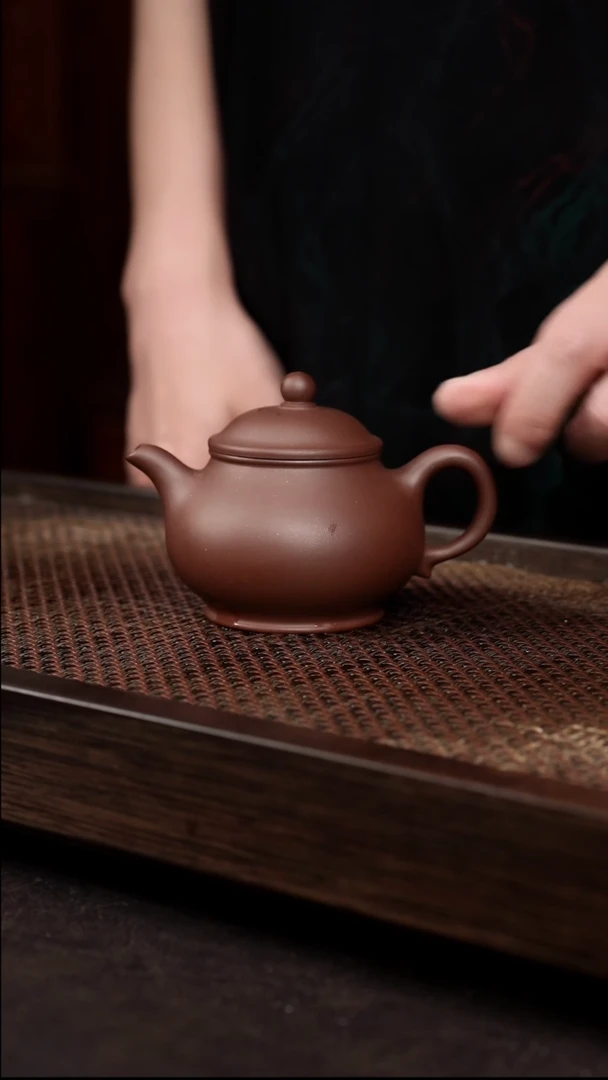 茶壶紫砂底槽清潘壶