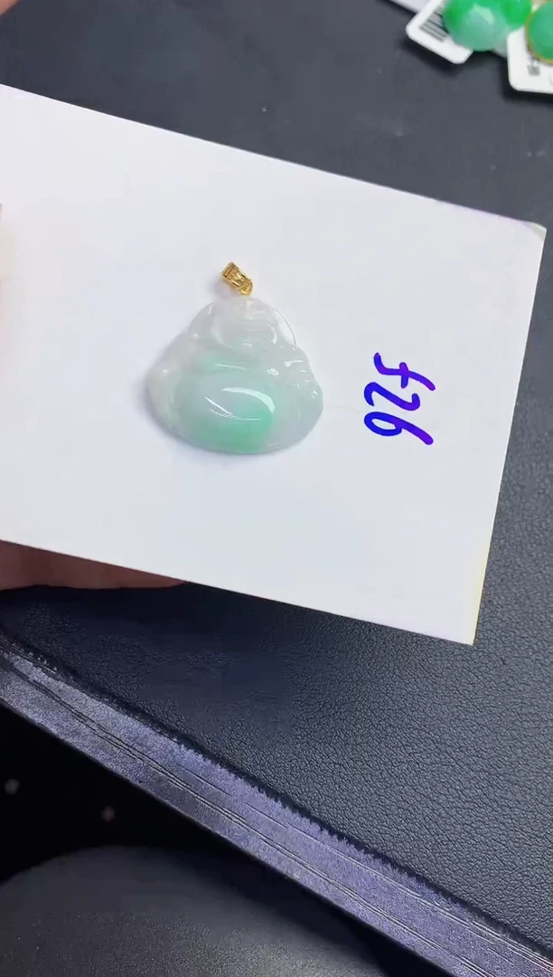 颈饰未镶嵌翡翠缅甸天然翡翠A货