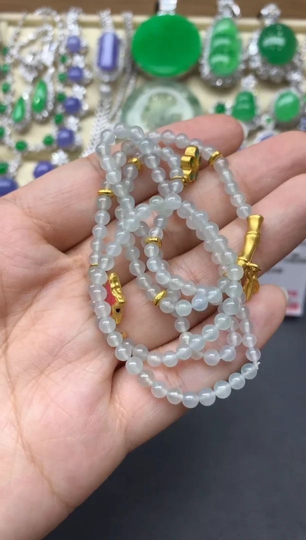 翡翠未镶嵌颈饰359-中国好珍宝