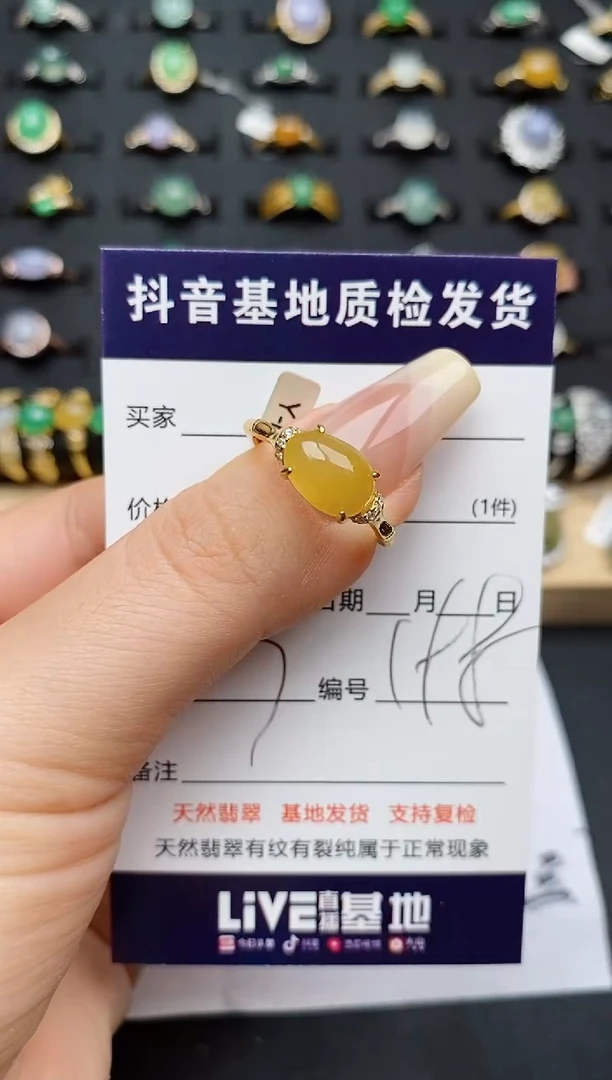 翡翠戒指银S925镶嵌............