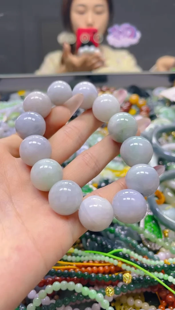 颈饰未镶嵌翡翠17-18MM/C/翡翠A货，一件也是批发价