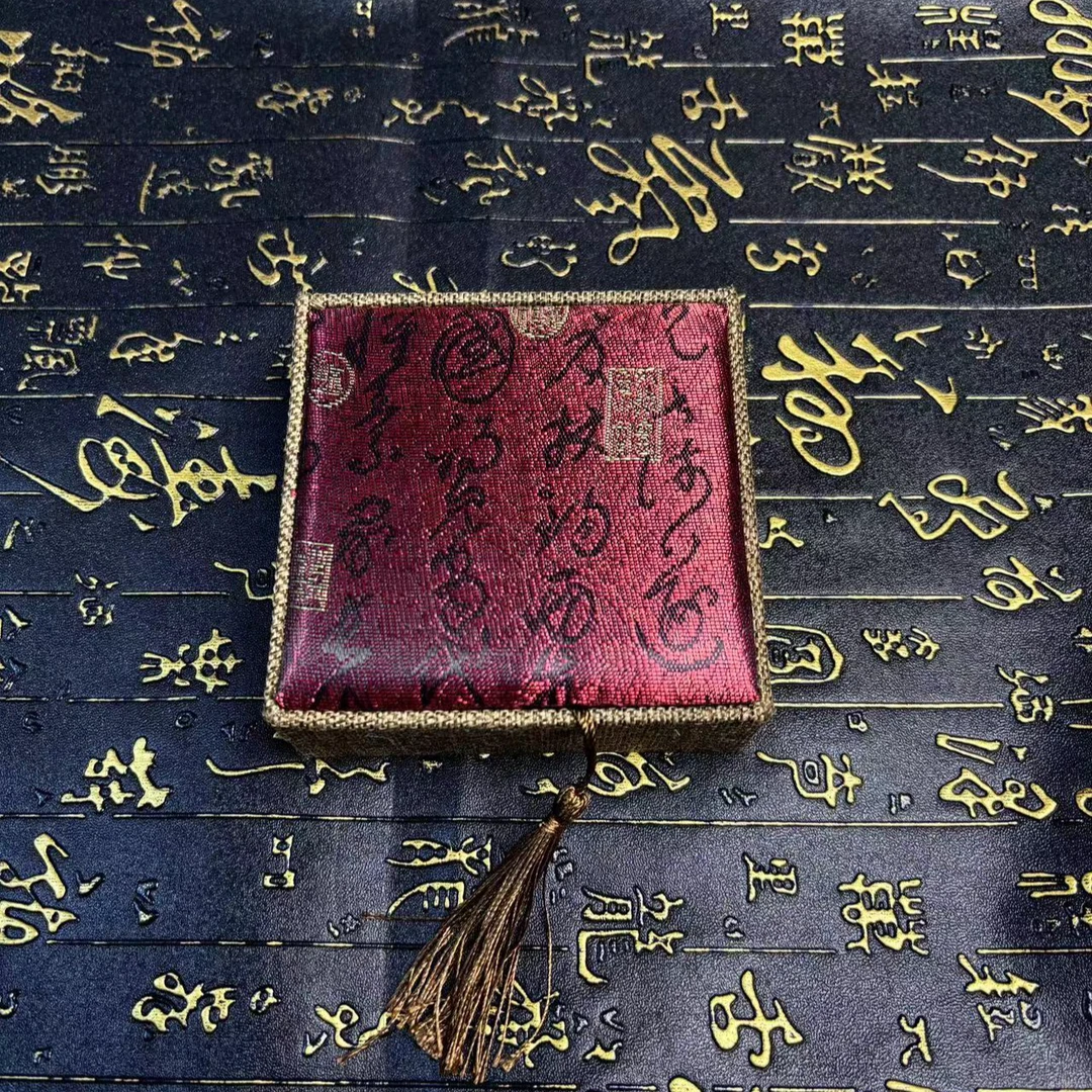 复古流苏双面玲珑葫芦佛中佛坠盒收纳盒简约【7.12】