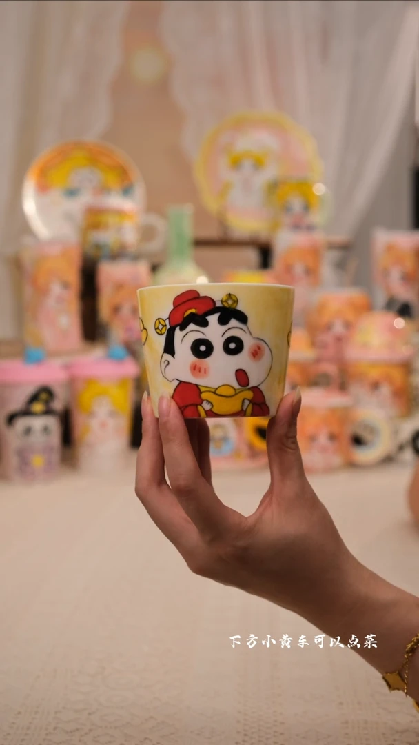 景德镇手工手绘创意设计款陶瓷