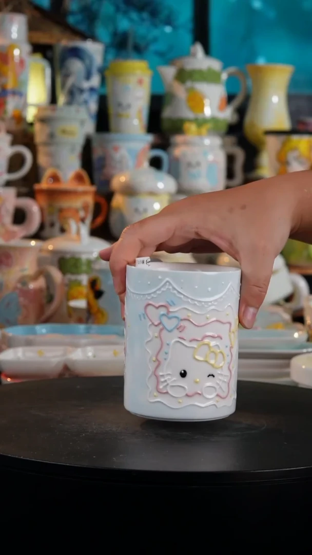 陶瓷便携款手工手绘景德镇陶瓷