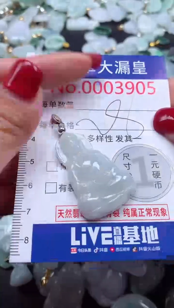 颈饰未镶嵌翡翠3905