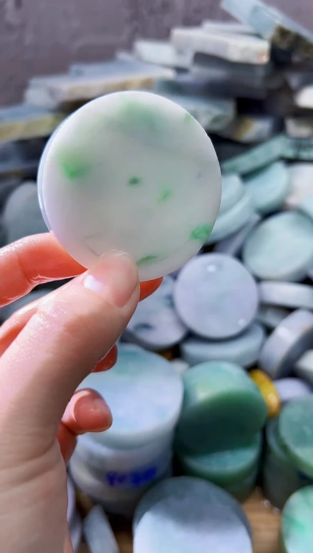 裸石翡翠天然翡翠A货余 南 499